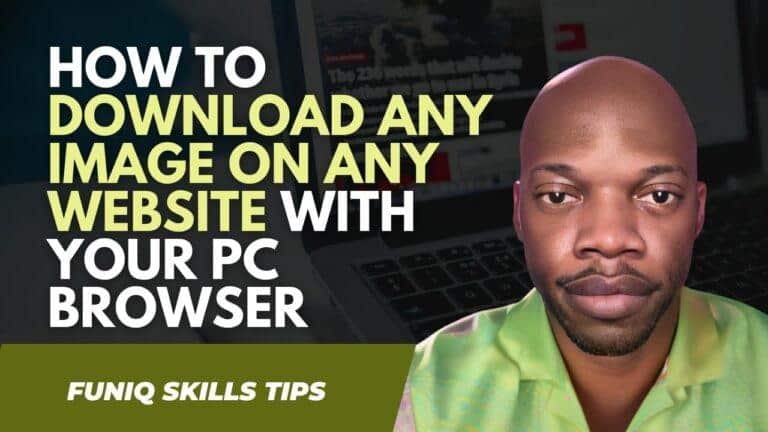 How to Save Images from any Website